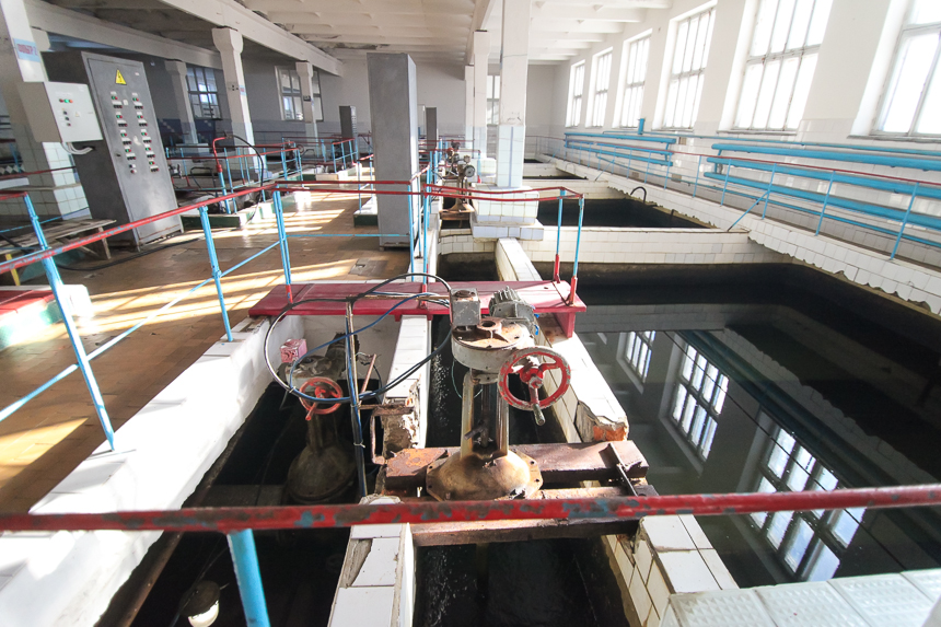 как очищают воду на Водоканале в Житомире