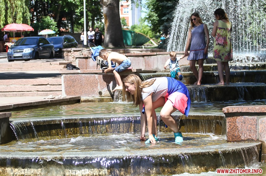 Выпускной 2018 как школьники в Житомире в фонтанах купались