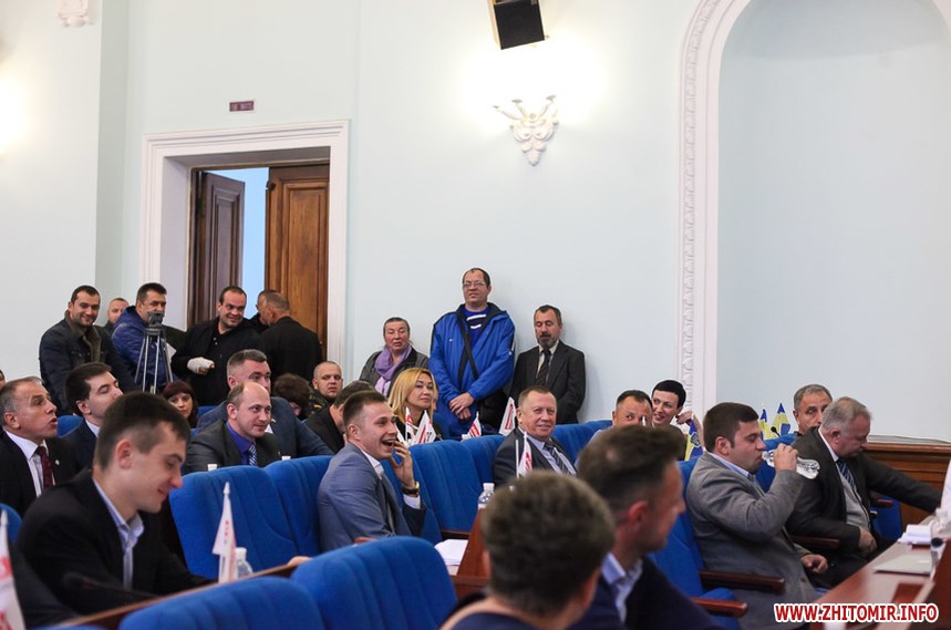 Драки и крики на сессии депутатов Житомира