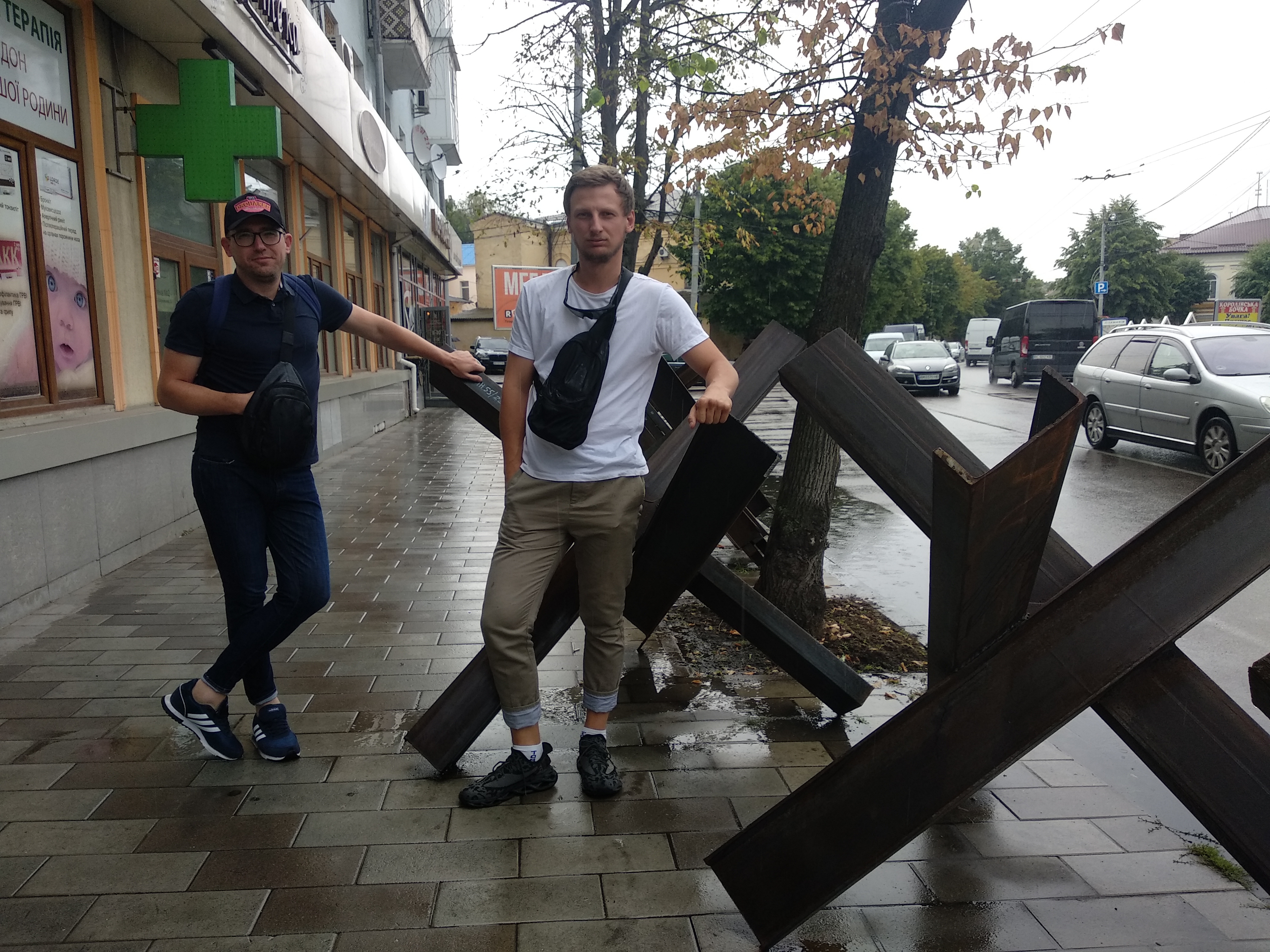 Назарій Томчук і Костянтин Кас’ян (Фото: Оксана Трокоз)